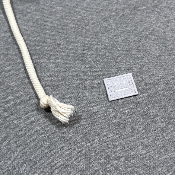 Acne Studios Oversized Ferris Face Terry Fleece Sweatshirt Hoodie Mens Medium - Picture 3 of 10